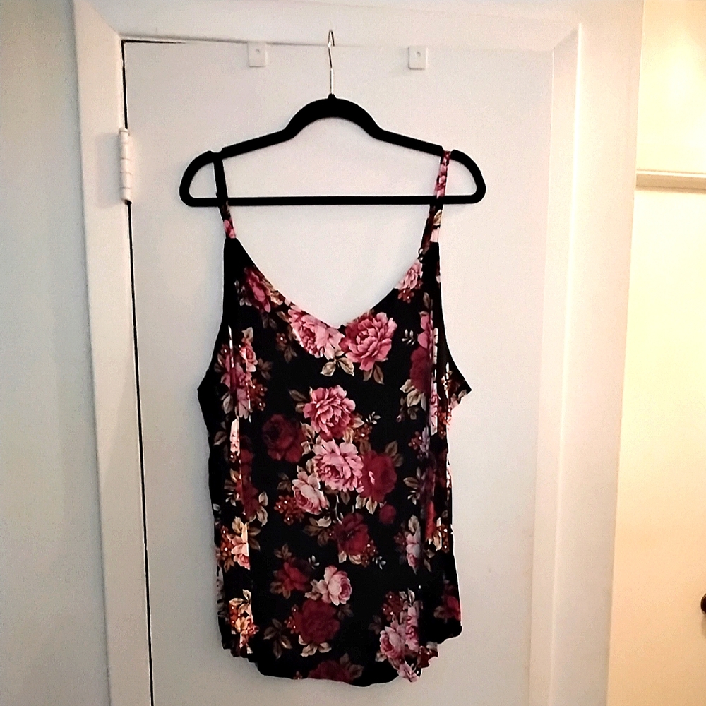 TORRID, Floral Swing Cami, Size 3